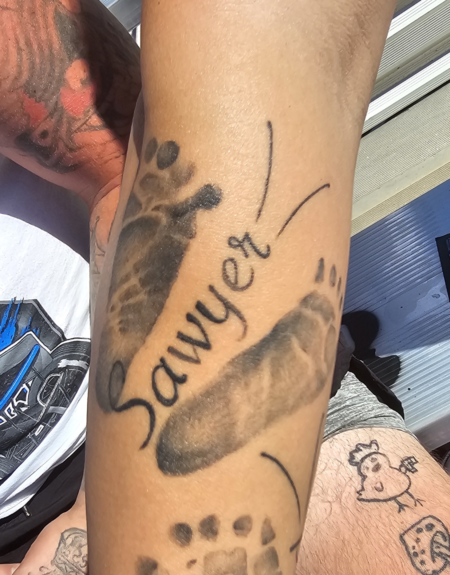 Sawyer&apos;s Tiny Feet